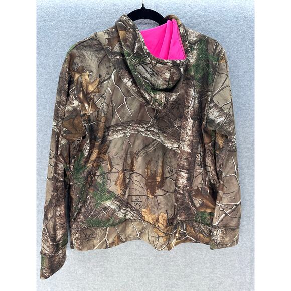 Realtree Women's sz L Camo & Hot Pink Outdoors Adventure Hiking Hunting - Picture 2 of 9